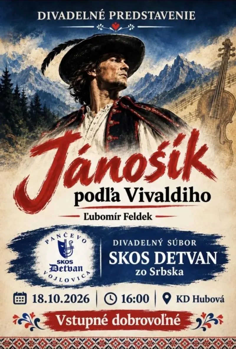 JÁNOŠÍK PODĽA VIVALDIHO (Hubová)