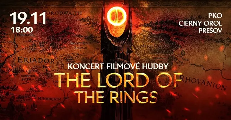 THE LORD OF THE RINGS – KONCERT FILMOVEJ HUDBY