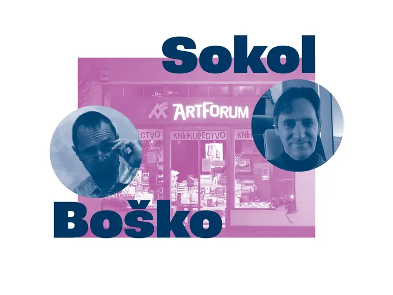Pozývame na dvojbesedu s autormi Ondrejom Sokolom a Marekom Boškom / Literárne stretnutie v Artfore