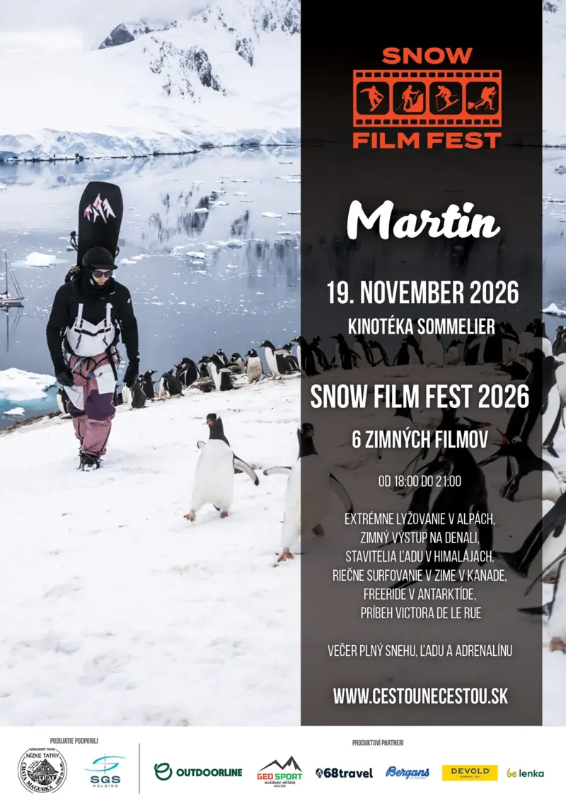 Snow Film Fest 2026 – 6 zimných filmov