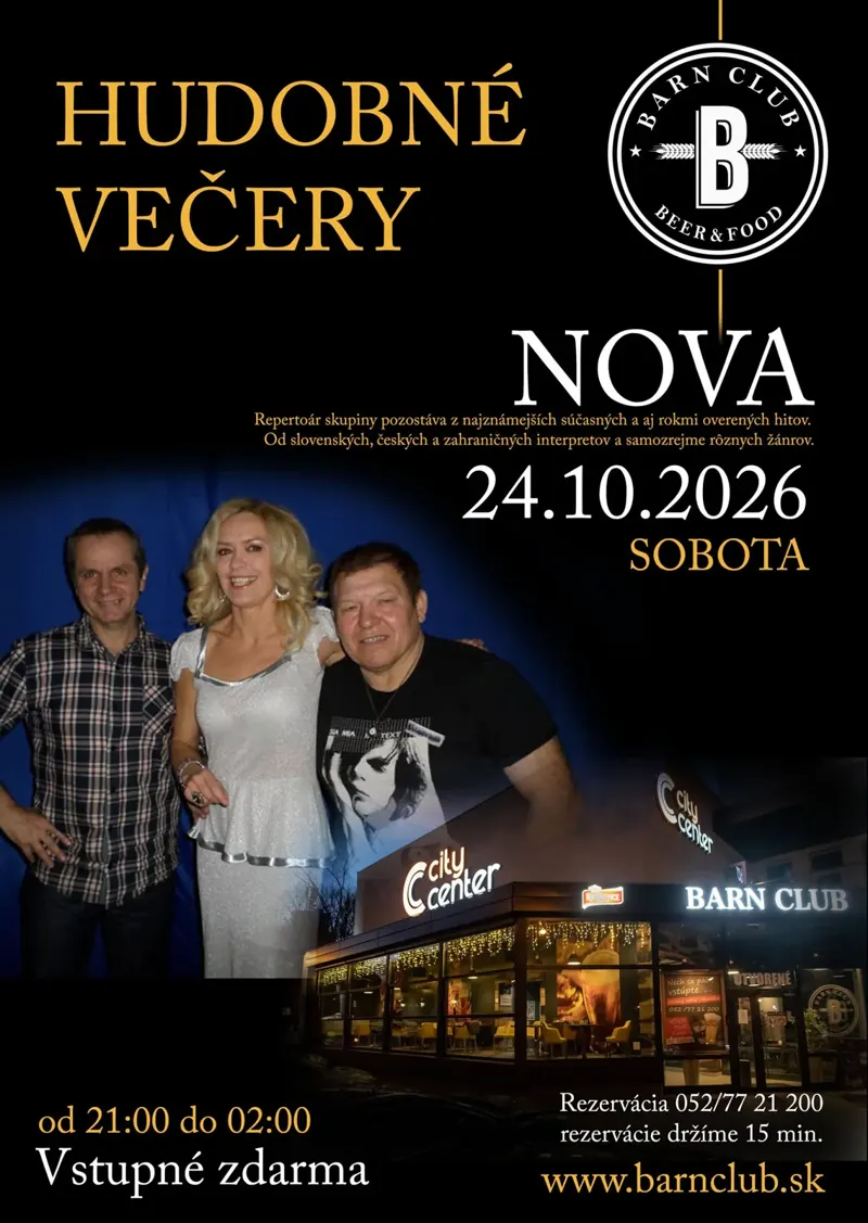 Skupina NOVA v Barn Clube