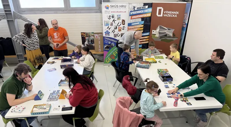 Jesenné hranie spoločenských hier vo Výmenníku Važecká