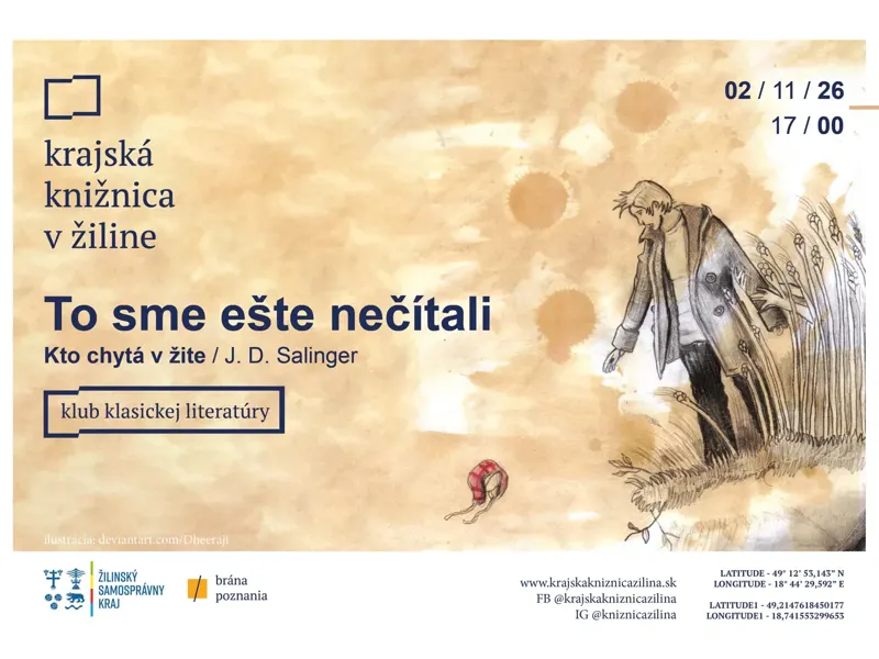 To sme ešte nečítali / Kto chytá v žite