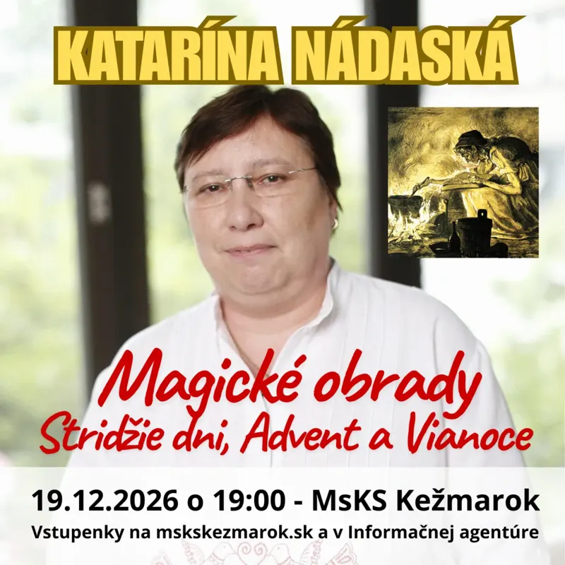 Večer s Katarínou Nádaskou